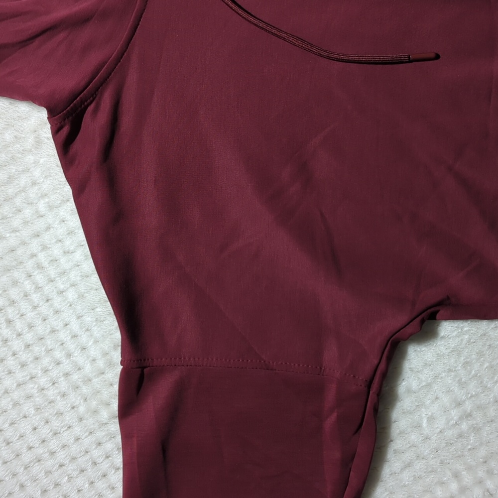 Happily Grey Modal Velour Cropped Hoodie And High Waisted Cargo Jogger Set - Picture 5 of 16